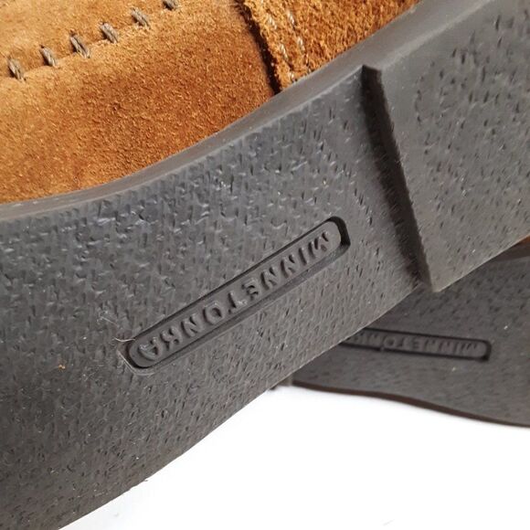 Minnetonka Women's Fringe Pull Up Boot Size 5M - Picture 9 of 11